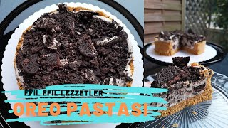 Pişmeyen Oreo Pastası  Cheesecake  No Bake Käsekuchen [upl. by Lot]