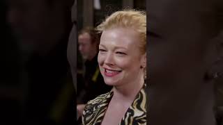 Sarah Snook almost starred in Persuasion  Star Fun Facts sarahsnook celebrity netflix [upl. by Ahsita]