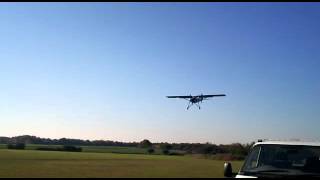 Fieseler Fi 156 Storch Landung in BonnHangelarEDKB [upl. by Boy]