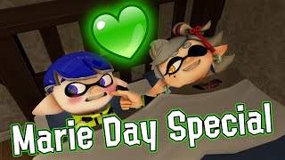 SFM Splatoon  Marie takes care of Agent 4 Marie Day Special [upl. by Lrem]