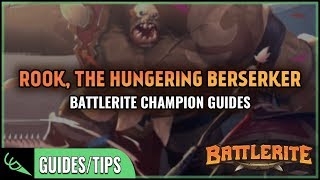 Rook Guide  Detailed Champion Guides  Battlerite [upl. by Ritz]