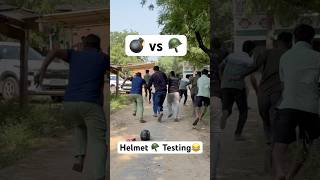 Helmet Testing😂 diwalishortsvideo funnyshorts viralshorts youtubeshorts [upl. by Hunfredo]