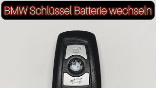 BMW Schlüssel Batterie Wechsel  bmw change key battary [upl. by Harlamert]