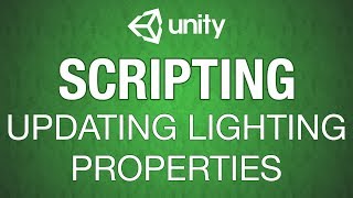 Unity 3d Lighting Manipulation [upl. by Yengac341]