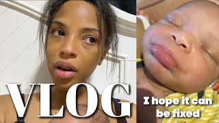 Whats wrong with the baby  ROCHELLE B VLOGS [upl. by Werda]