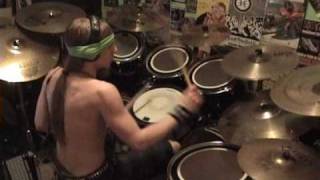 quotManannanquot by Absu Drum Cover 2010 [upl. by Laamak]