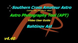 APT User Guide  Bahtinov Aid [upl. by Pattie]