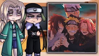 Hokages React To Team 7  Gacha Club [upl. by Aleira]