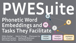 Phonetic Word Embeddings and Tasks They Facilitate LRECCOLING 2024 [upl. by Krm122]