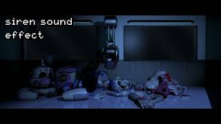 FNAF Scooper sound effectsiren [upl. by Grunberg]