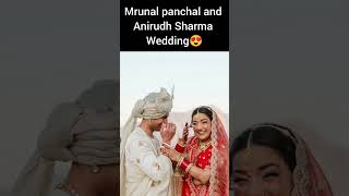 Mrunal Panchal and Anirudh Sharma Wedding❤ wedding couplegoals love [upl. by Elolcin]