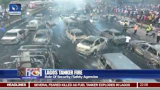 FRSC With Update On Lagos Tanker Explosion [upl. by Bale]