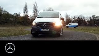 MercedesBenz eVito  First Test Drive [upl. by Nevyar403]