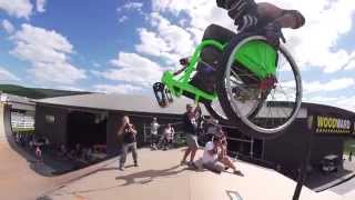 Aaron Wheelz  Mega 20 rail  WCMX [upl. by Melloney]