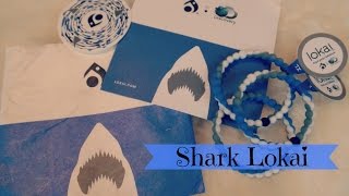 Shark Lokai Bracelet Unboxing  Shark Week Oceana Lokai [upl. by Notyrb]