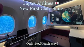 Japan Airlines NEW World’s Best First Class A3501000 [upl. by Cirle]