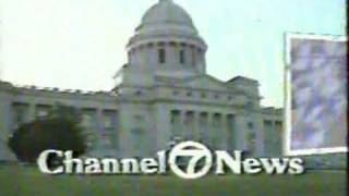 KATV Channel 7 News 6pm Open circa 1987 [upl. by Etz]