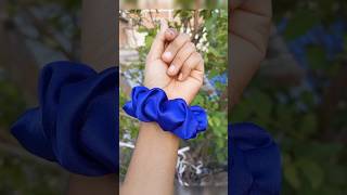 Scrunchies in just 5 minutes shorts youtubeshorts ytshorts youtube viral trending [upl. by Strep883]