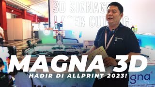 Allprint 2023  Central SPS hadirkan mesin fiber 3D terbaru mereka di pameran terbesar ini [upl. by Moriah]