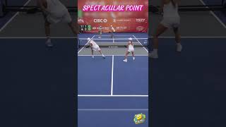 🔥 Spectacular Point in Pickleball at the Champions Bronze Medal Match  PPA Tour pickleball [upl. by Hedveh]