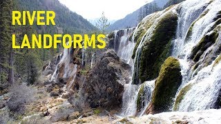 What types of Landforms are made by Rivers [upl. by Yrehcaz32]