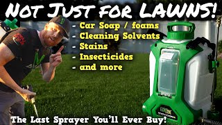 Best Pump Sprayer for Lawns Cars Cleaning Staining Flowzone Typhoon 3 unboxing and review [upl. by Naillig561]