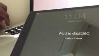 Forgot Passcode  How To Reset iPad to Factory  Reset Password [upl. by Cis]