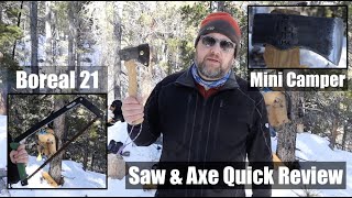 Liam Hoffman  Mini Camper and Agawa Canyon  Boreal 21 quick review [upl. by Annirac]