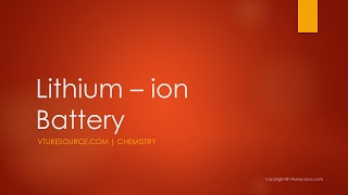 Lithium Ion Battery [upl. by Ycnahc]