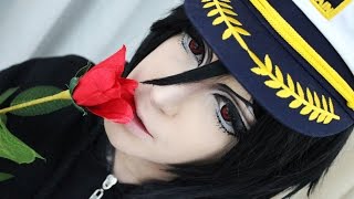 Sebastian Michaelis Makeup Tutorial [upl. by Cyd]