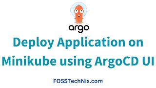 Deploy Application on Minikube using ArgoCD UI  Install ArgoCD on Minikube  GitOps with ArgoCD [upl. by Noid]