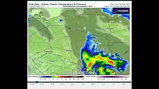 Burze i opady możliwe dziś nad Polską [upl. by Meeki]