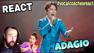 VOCAL COACHES REACT DIMASH  ADAGIO [upl. by Anile895]