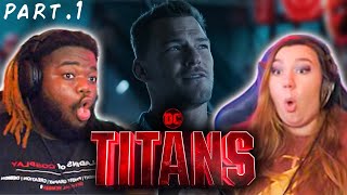 TITANS 3X3 Reaction Season 3 Episode 3 quotHank amp Dovequot  PART1 [upl. by Animrac]