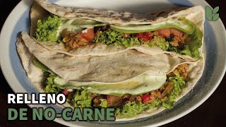 🌮TACOS VEGANOS DEFINITIVOS  Receta de RAPIDITAS  break vegan [upl. by Arikal]