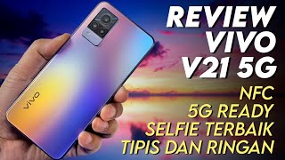 Kamera Selfie Terbaik 5G Lengkap Performa Mantap Review vivo V21 5G  Indonesia [upl. by Irt]