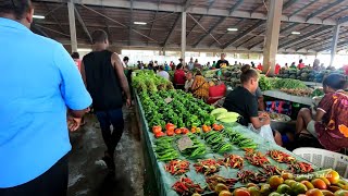 Honiara Central Market Solomon Islands 🇸🇧 [upl. by Stepha193]