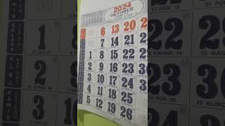 KALENDER WETON  OKTOBER 2024 [upl. by Naivat78]