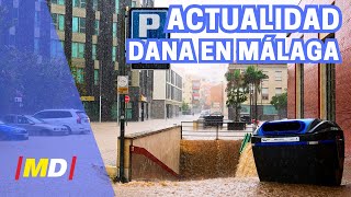 ALERTA en ANDALUCÍA ¡Graves inundaciones por la DANA en la provincia de MÁLAGA [upl. by Krilov747]