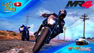 PlayStation VR PSVR  Lets Play Moto Racer 4 PSVR [upl. by Eniortna]