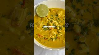 POULET CURRY COCO recette shortvideo [upl. by Ahsenaj630]