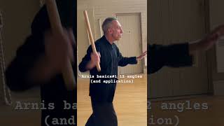 Arnis basics 1 the 12 angles plus application martialarts arnis basics escrima beginner [upl. by Conias]