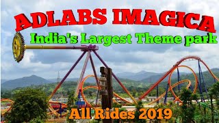 Adlabs Imagica Theme Park Full Review All Rides Techno waseem [upl. by Gunning]