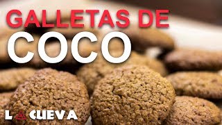 Galletas de coco chocolate  RÁPIDO Y FÁCIL [upl. by Tomkins303]