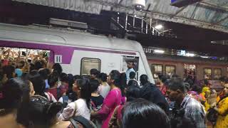 Unbelievably Overcrowded Ladies Coach at Thane station [upl. by Valentina]