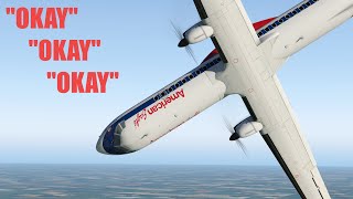 Plane Crash Just Before Landing in Chicago  American Eagle Flight 4184  Mayday Air Disaster 4K [upl. by Callida636]