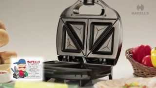 Havells Toastino Sandwich Maker Demo [upl. by Nerred201]