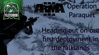 BFL Operation ParaquetFalklands Campaign 1British Foreign Legion ArmA 3 MILSIM12Highlights [upl. by Laitselec442]