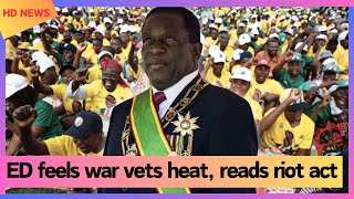 ED feels war vets heat reads riot act [upl. by Amre970]