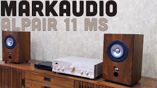 Clip test loa full range bookshelf speaker Markaudio Alpair 11 MS [upl. by Peery]